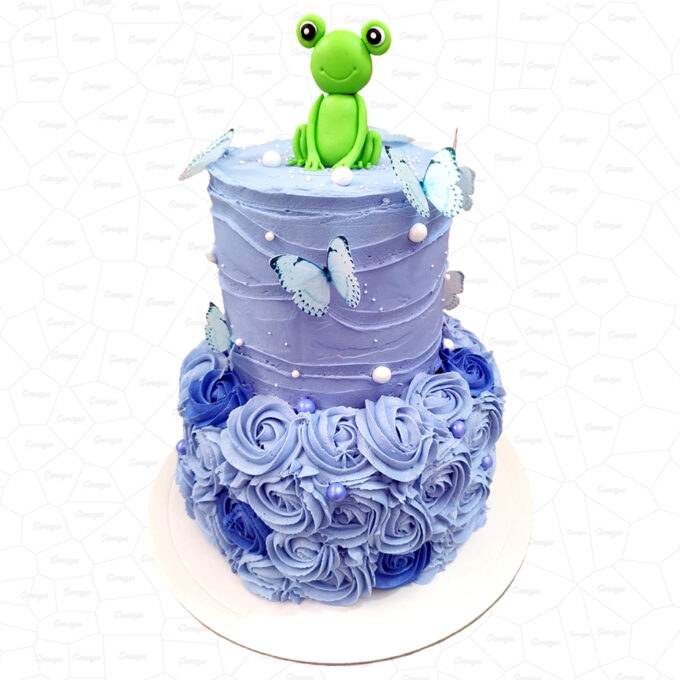 Cake Ranita en el estanque